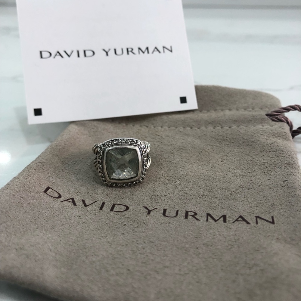 David Yurman Albion Prasiolite Ring